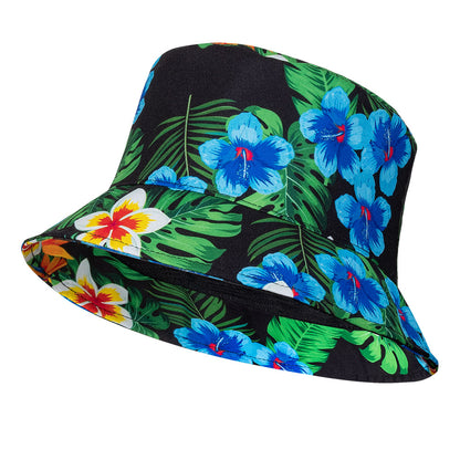 Gilet Floral Tropical + Chapeau Bucket | Déguisement Hawai