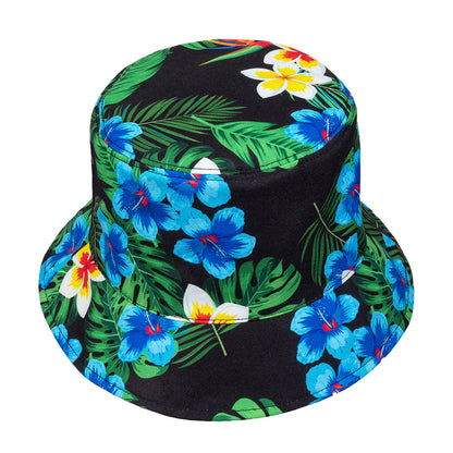 Gilet Floral Tropical + Chapeau Bucket | Déguisement Hawai