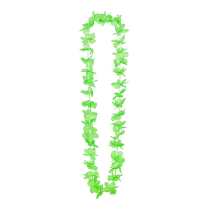 Collier Hawaïen Fleurs Tropicales UV Blacklight - 25 Pcs