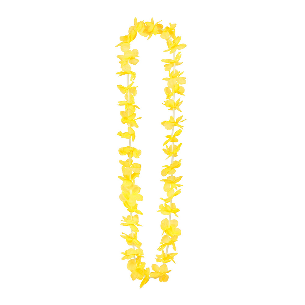 Collier Hawaïen Fleurs Tropicales UV Blacklight - 25 Pcs