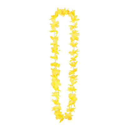 Collier Hawaïen Fleurs Tropicales UV Blacklight - 25 Pcs