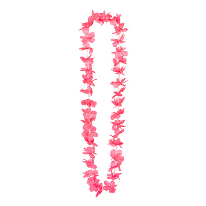 Collier Hawaïen Fleurs Tropicales UV Blacklight - 25 Pcs