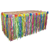 Jupe Hawaïenne Fleurie Colorée - Accessoire Fête Tropical