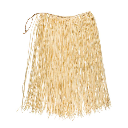 Jupe Hawaïenne Paille Longue - Déguisement Tropical Femme
