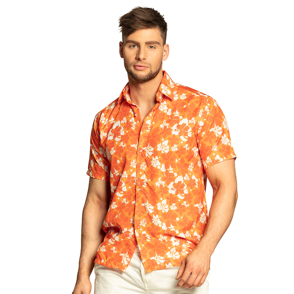Chemise Hawaïenne Fleurie Homme - Déguisement Tropical Coloré
