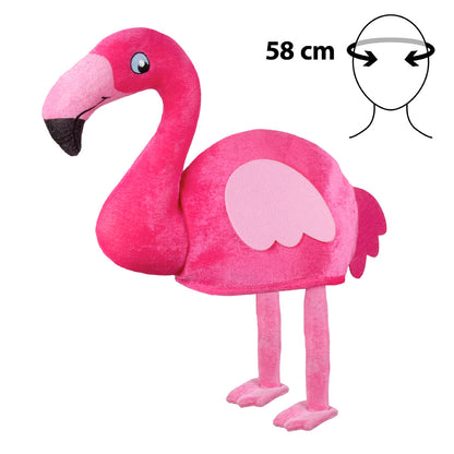 Chapeau Flamant Rose Géant - Déguisement Adulte Amusant
