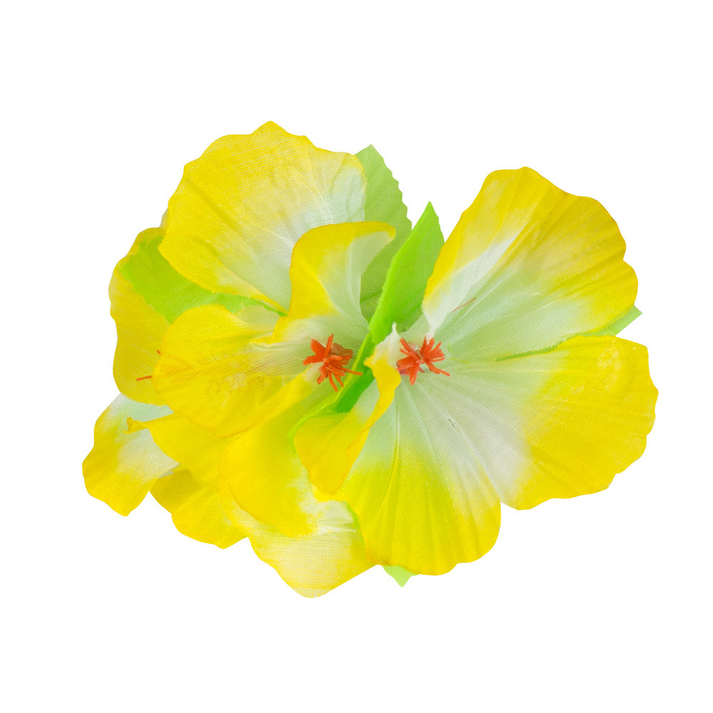 Fleurs Hawaïennes Assorties - Accessoire de Fête Tropical
