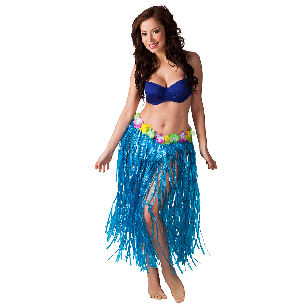Ensemble Jupe Hawaïenne avec Haut de Bain Tropical