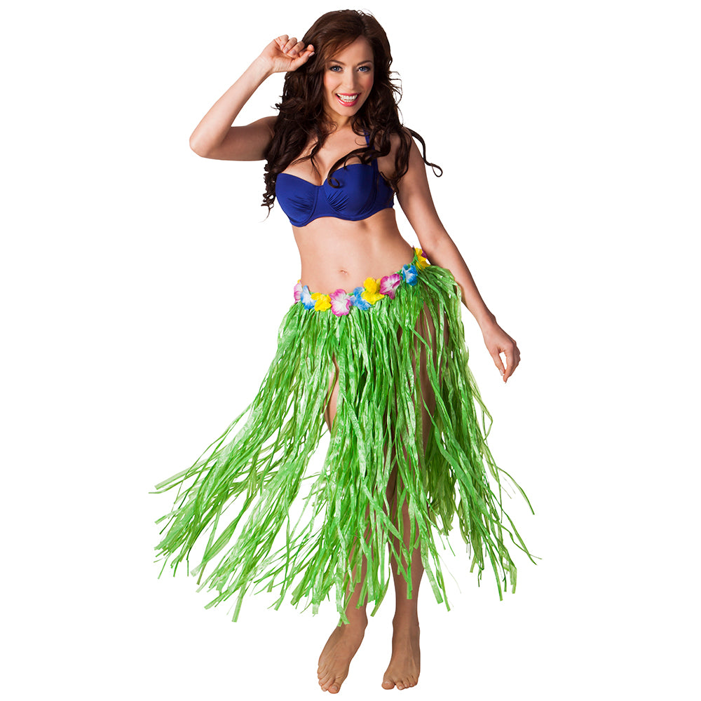 Ensemble Jupe Hawaïenne avec Haut de Bain Tropical