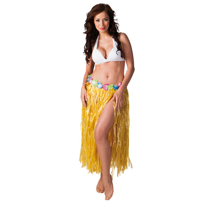 Ensemble Jupe Hawaïenne avec Haut de Bain Tropical