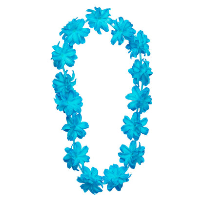 Collier Hawaïen Fleurs Tropicales - 6 Coloris au Choix