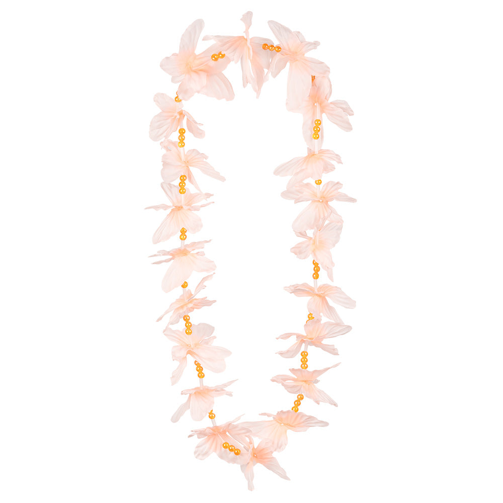 Collier Fleurs Hawaïennes Tropical - Accessoire Fête Coloré