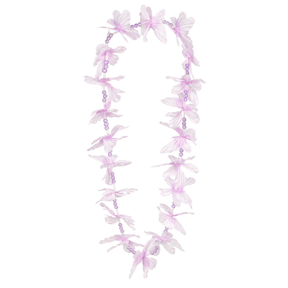 Collier Fleurs Hawaïennes Tropical - Accessoire Fête Coloré