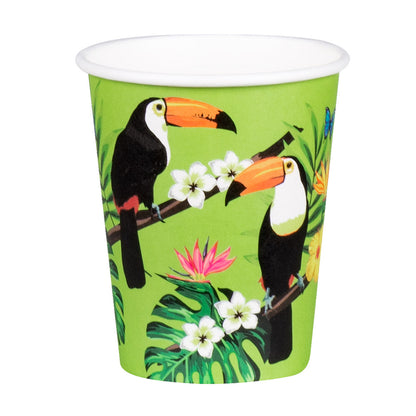 Gobelet Toucan Tropical - Décoration Fête Exotique