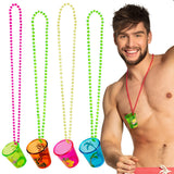 Collier Shooter Tropical Coloré - Accessoire Fête Hawai