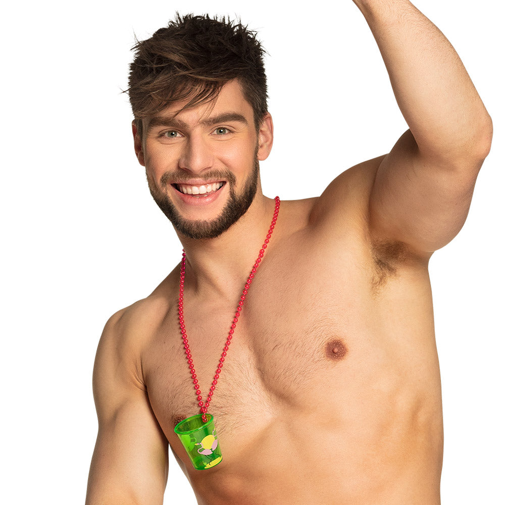 Collier Shooter Tropical Coloré - Accessoire Fête Hawai