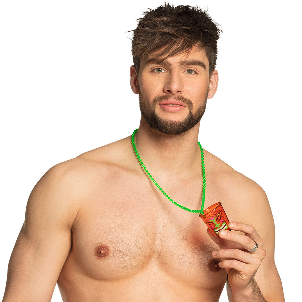 Collier Shooter Tropical Coloré - Accessoire Fête Hawai