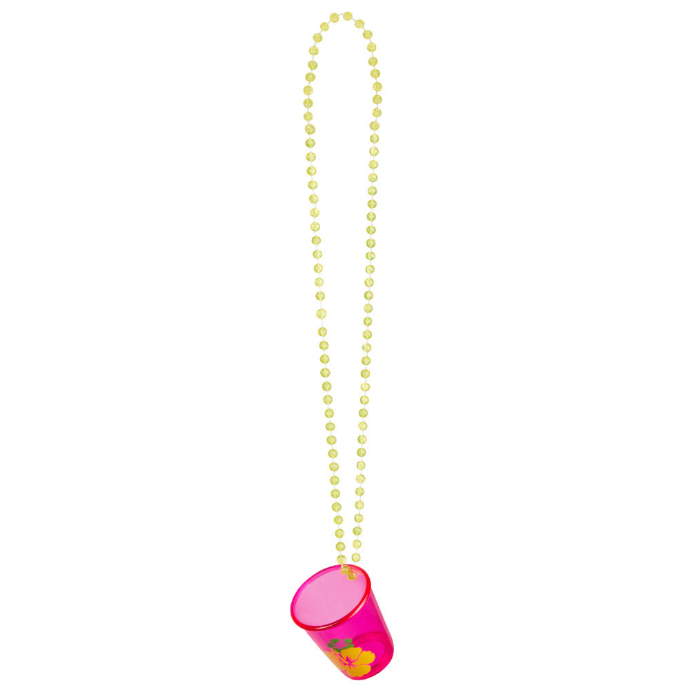 Collier Shooter Tropical Coloré - Accessoire Fête Hawai