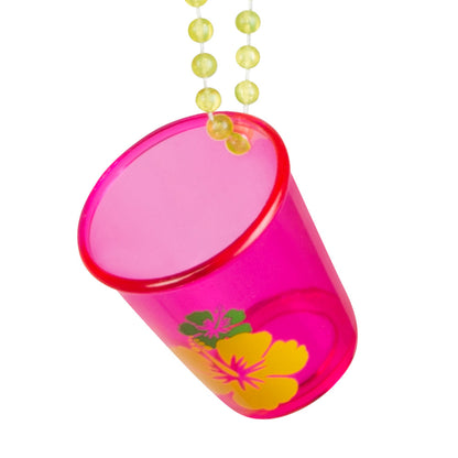 Collier Shooter Tropical Coloré - Accessoire Fête Hawai