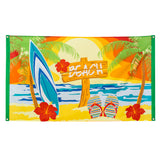 Drapeau Plage Tropical - Décoration Thème Hawai