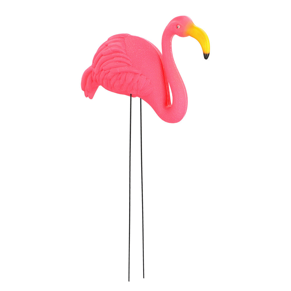 Flamants Roses Décoration Jardin - Set 2 Pièces avec Pieds