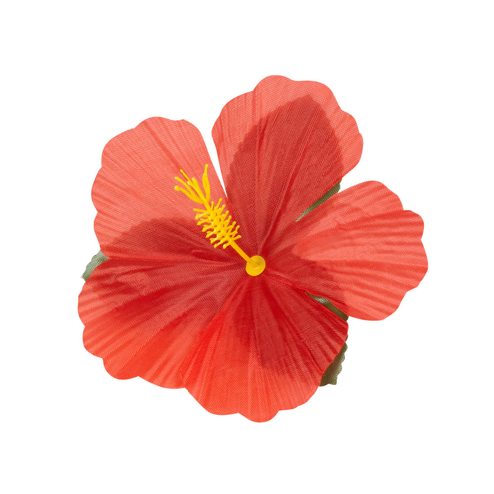 Fleurs Hawaïennes Colorées - Set de 12 Accessoires Tropicaux