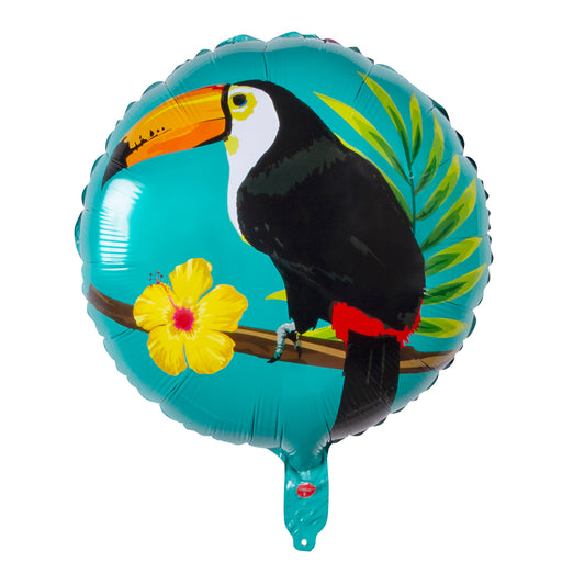 Ballon Hélium Toucan Tropical - Décoration de Fête Colorée