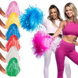 Pompom cheerleader fluo rose - accessoire déguisement fête