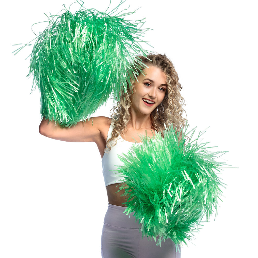 Pompom cheerleader fluo rose - accessoire déguisement fête