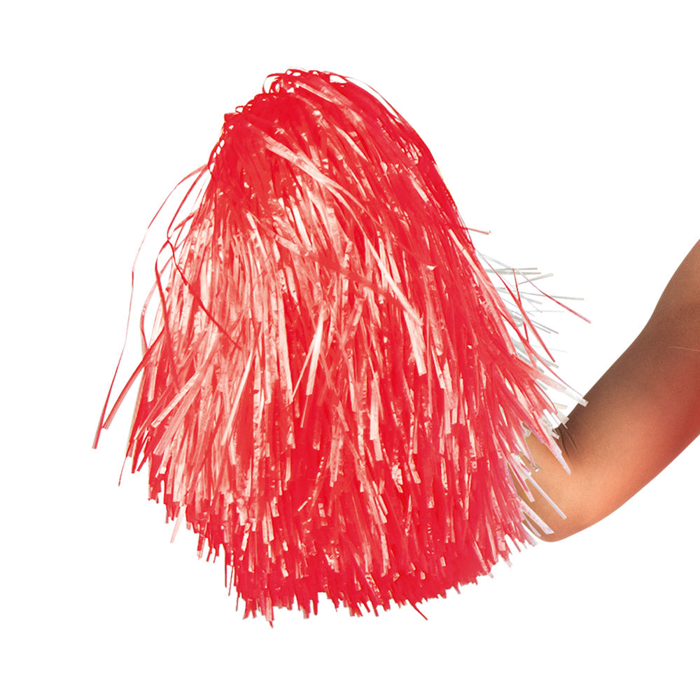 Pompon de Cheerleader Rouge - Accessoire Danseur Professionnel