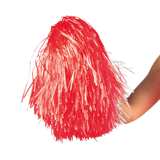 Pompon de Cheerleader Rouge - Accessoire Danseur Professionnel