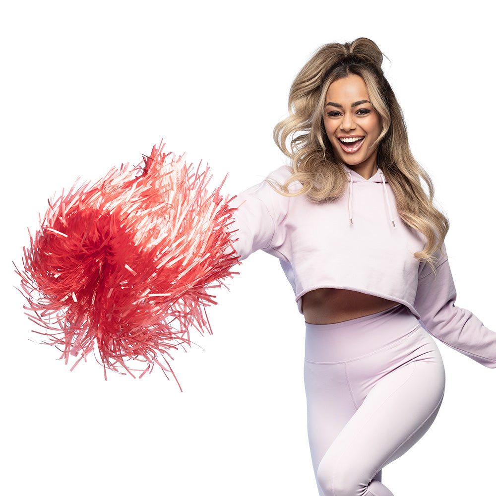 Pompon de Cheerleader Rouge - Accessoire Danseur Professionnel