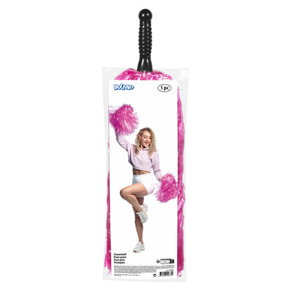 Pom-pom Girl Rose Fluo - Pompons Cheerleader Événement