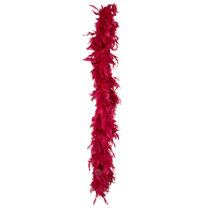 Boa de Plumes Rouge Luxe - Accessoire Déguisement & Fête
