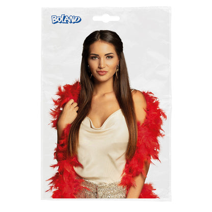 Boa Plumes Coloré - Accessoire Déguisement Fête Années 70