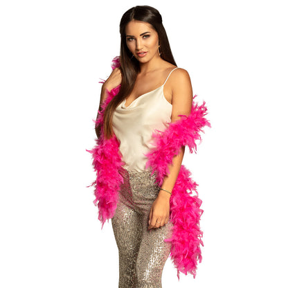 Boa Plumes Coloré - Accessoire Déguisement Fête Années 70