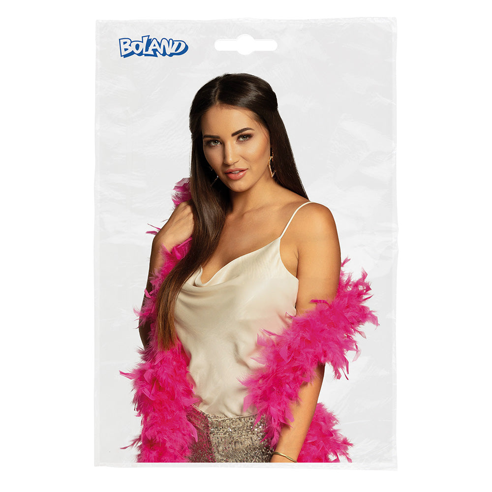 Boa Plumes Coloré - Accessoire Déguisement Fête Années 70