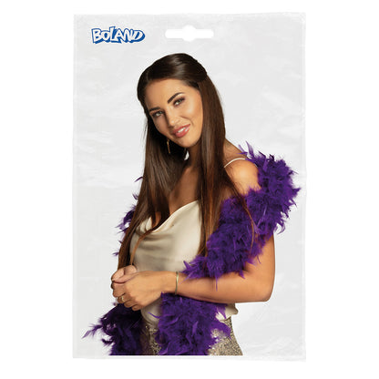 Boa Plumes Coloré - Accessoire Déguisement Fête Années 70