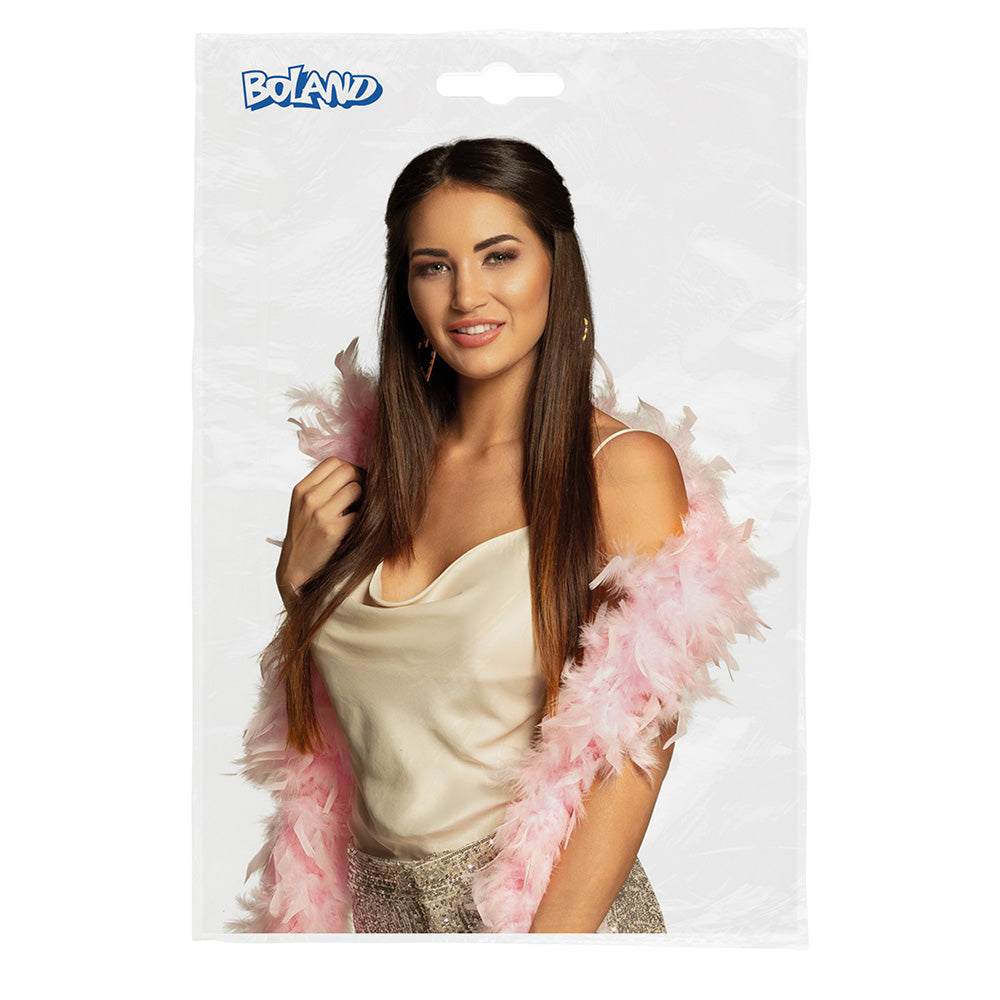 Boa Plumes Coloré - Accessoire Déguisement Fête Années 70