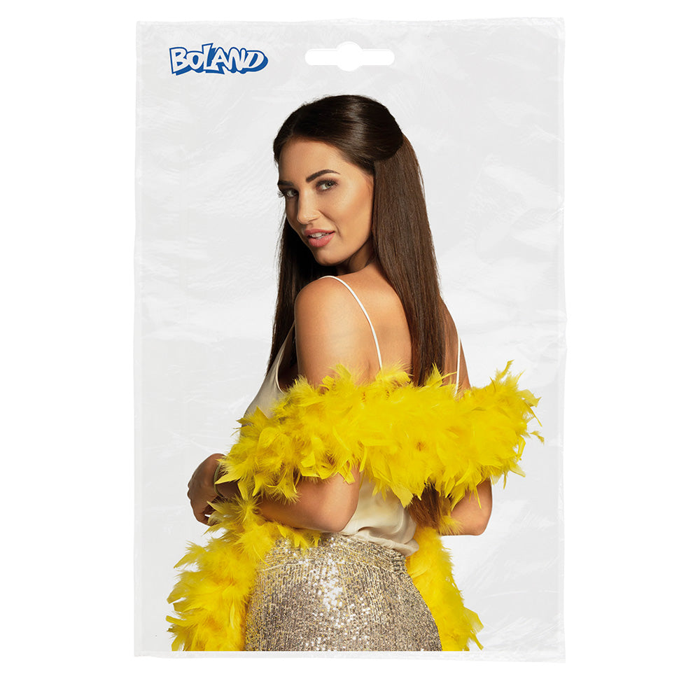 Boa Plumes Coloré - Accessoire Déguisement Fête Années 70