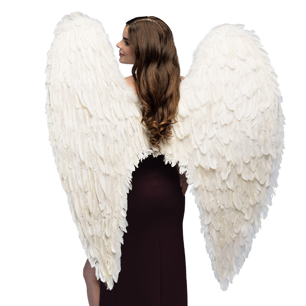 Ailes d'Ange Blanches Géantes - Costume Déguisement