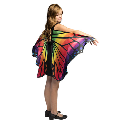Ailes de Papillon Multicolores - Accessoire de Déguisement Féerie