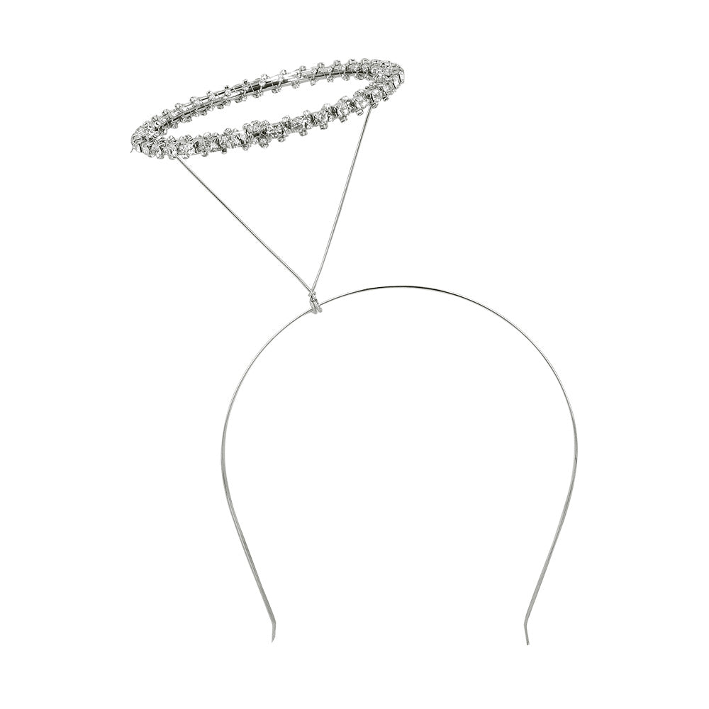 Ensemble Ailes d'Ange avec Auréole et Collier Blanc