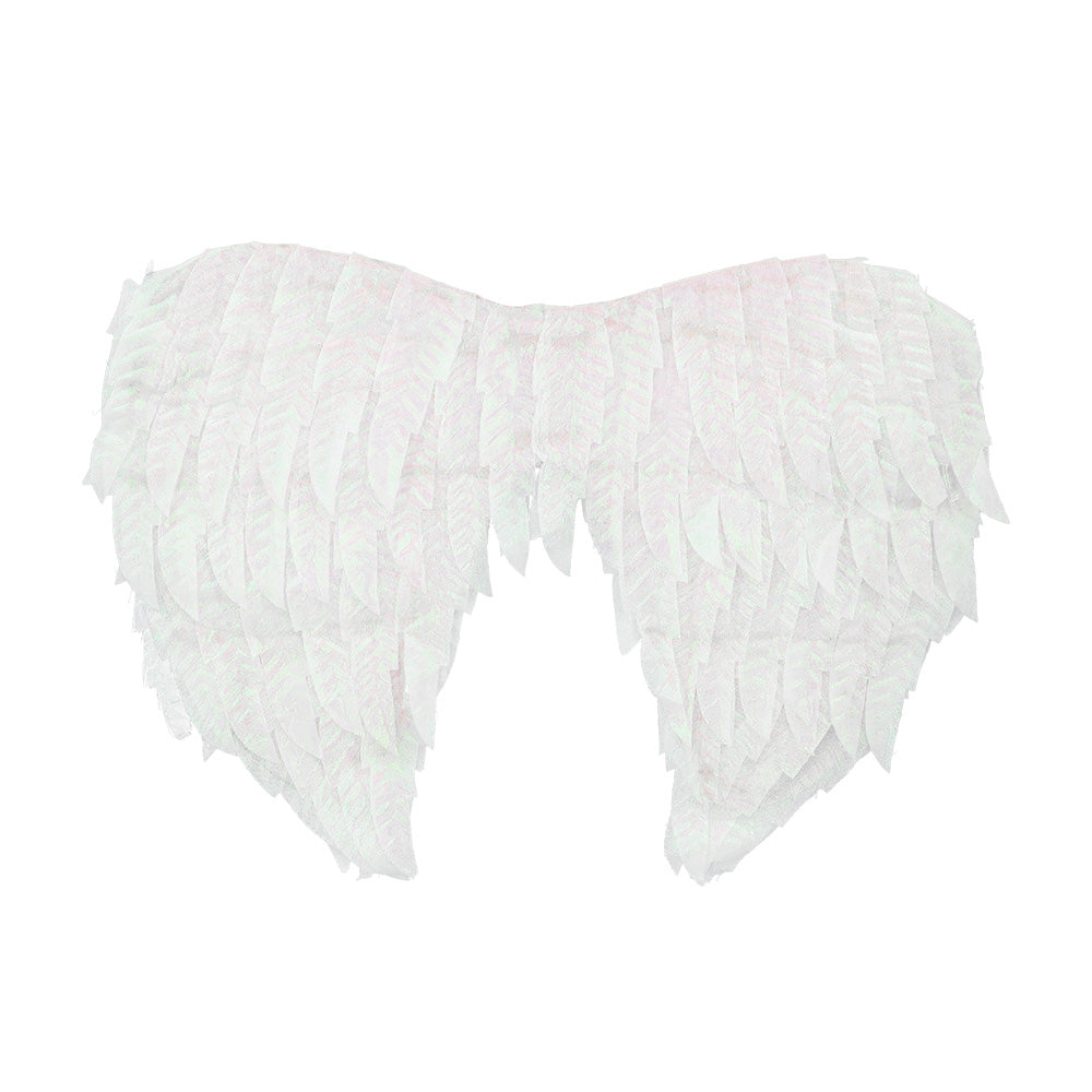 Ensemble Ailes d'Ange avec Auréole et Collier Blanc