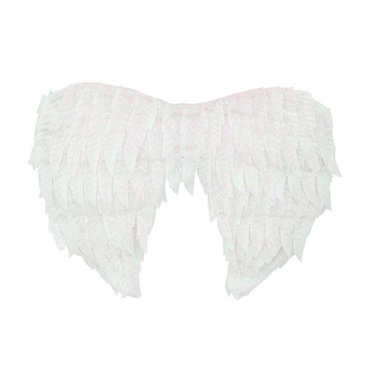 Ensemble Ailes d'Ange avec Auréole et Collier Blanc