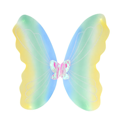 Ailes de Fée Arc-en-ciel avec Paillettes - Accessoire Enfant