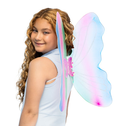 Ailes de Fée Arc-en-ciel avec Paillettes - Accessoire Enfant