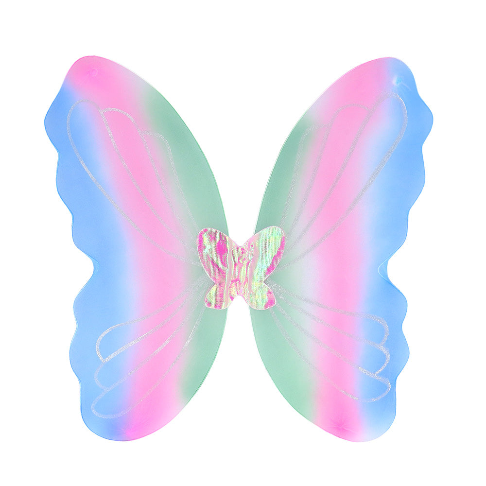 Ailes de Fée Arc-en-ciel avec Paillettes - Accessoire Enfant