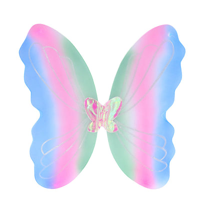Ailes de Fée Arc-en-ciel avec Paillettes - Accessoire Enfant