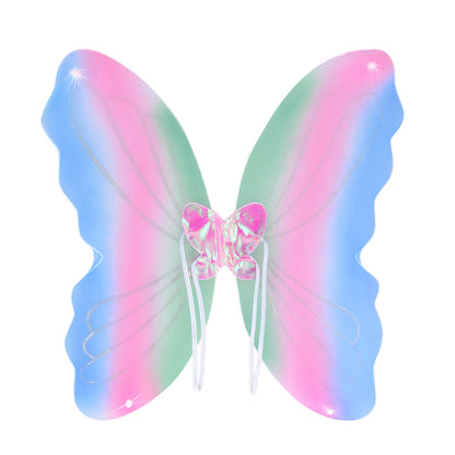 Ailes de Fée Arc-en-ciel avec Paillettes - Accessoire Enfant